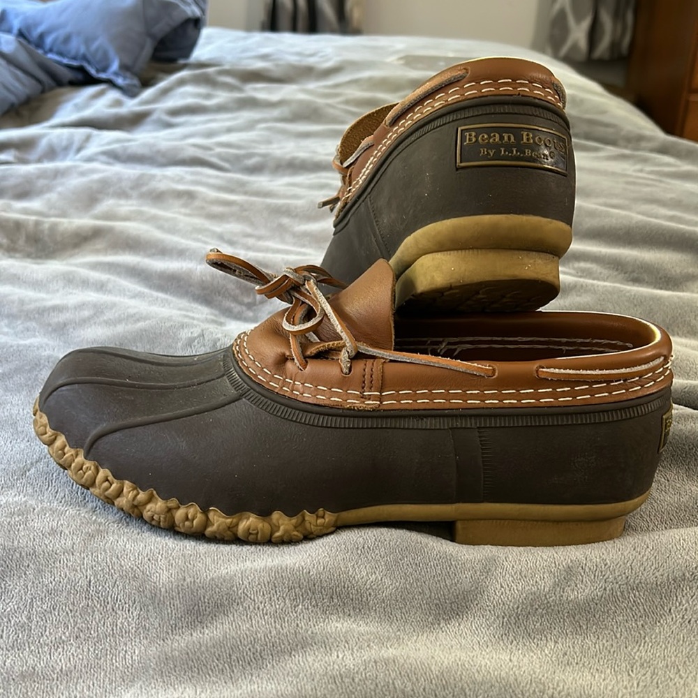 LL Bean duck boots